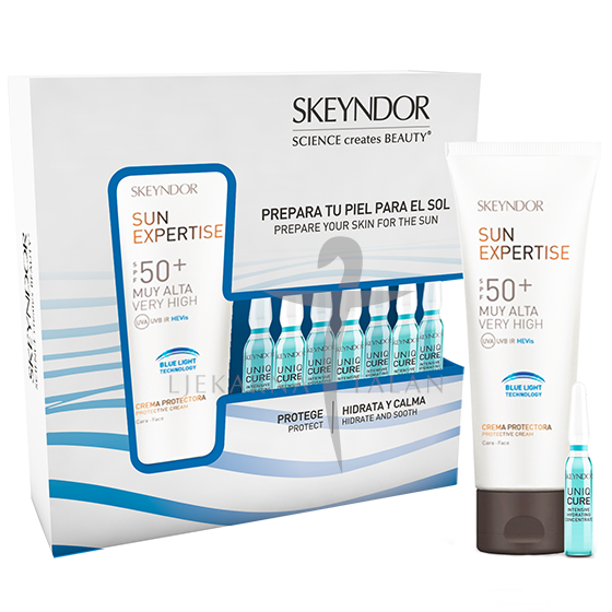 Sun expertise SPF50+ BLUE LIGHT 75ml + UQ AMPULE